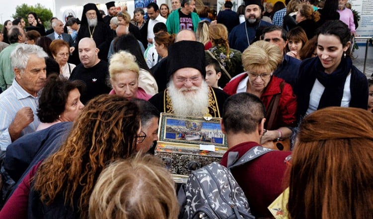 Στη Θεσσαλονίκη από σήμερα η Τίμια Ζώνη της Θεοτόκου