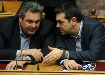 Ξεκίνησε η συνάντηση Τσίπρα-Καμμένου