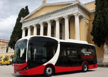 Το 100% ηλεκτρικό λεωφορείο BYD για πρώτη φορά στην Αθήνα