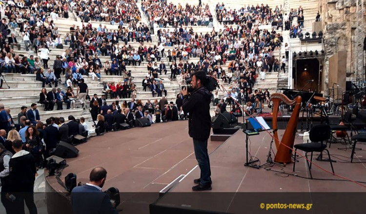 Όλα έτοιμα στο Ηρώδειο για την εκδήλωση «Πόντος: Σταύρωση και Μνήμη» για τα 100 χρόνια από τη Γενοκτονία των Ποντίων (φωτο)