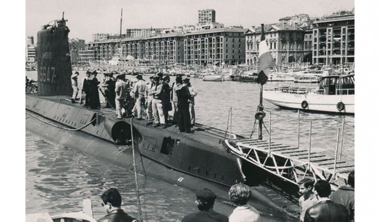 Γαλλικό υποβρύχιο που είχε εξαφανιστεί εδώ και 50 χρόνια, εντοπίστηκε ανοικτά της Τουλόν