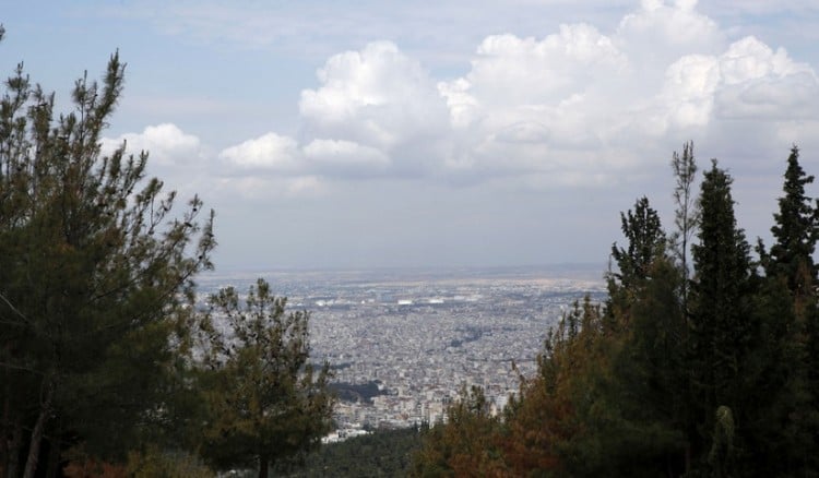 Η Θεσσαλονίκη από το Σέιχ Σου (φωτ.: Πόπη Παπαγεωργίου)