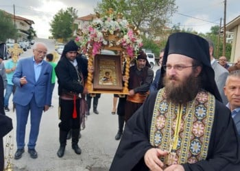 Η εικόνα της Παναγίας Σουμελά ενθρονίστηκε στην Καλλιθέα Ελασσόνας