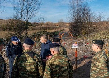 Επίσκεψη ΥΦΕΘΑ Αλκιβιάδη Στεφανή στο Δ΄ Σώμα Στρατού