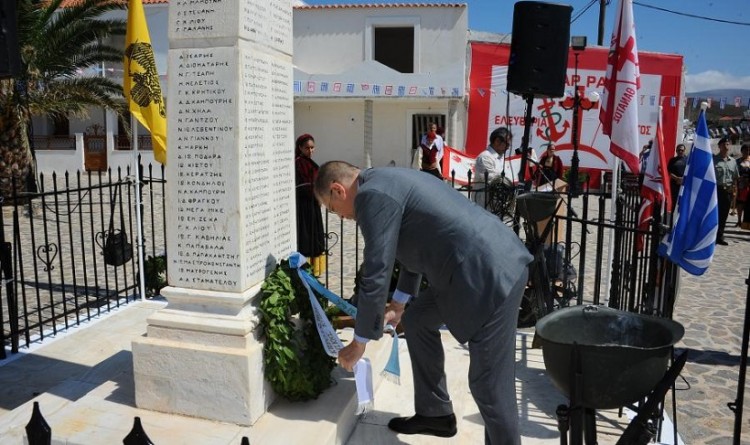 Εκδηλώσεις για την 196η επέτειο του Ολοκαυτώματος των Ψαρών (φωτο)