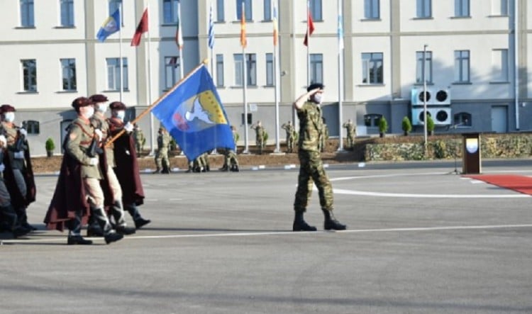 Έλληνας ταξίαρχος στη διοίκηση της πολυεθνικής SEEBRIG στο Κουμάνοβο (φωτο)