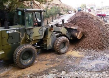 Συνδρομή του Στρατού Ξηράς στην αποκατάσταση περιοχών που χτύπησε ο «Ιανός» (βίντεο)