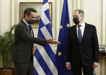 Λαβρόφ σε Μητσοτάκη για Ανατολική Μεσόγειο: Είμαστε έτοιμοι να συμβάλλουμε στην ομαλοποίηση της κατάστασης