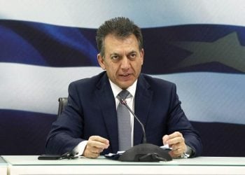 Ο υπουργός Εργασίας και Κοινωνικών Υποθέσεων Γιάννης Βρούτσης (φωτ.: ΑΠΕ-ΜΠΕ / POOL / Αλέξανδρος Βλάχος)