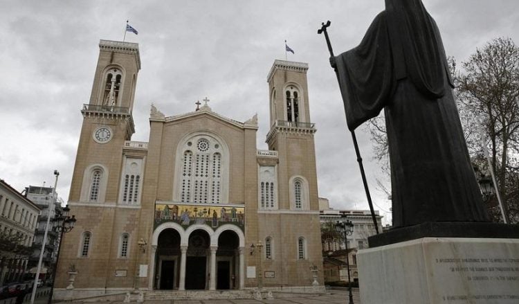 Η Μητρόπολη Αθηνών (φωτ.: ΑΠΕ-ΜΠΕ / Αλέξανδρος Βλάχος)