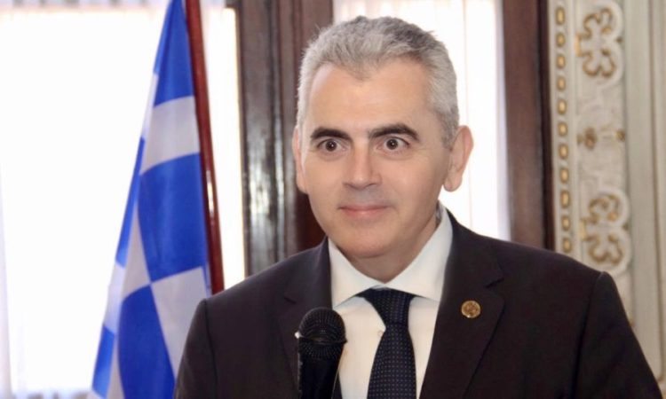 Ο Γενικός Γραμματέας της Διακοινοβουλευτικής Συνέλευσης Ορθοδοξίας (ΔΣΟ) και βουλευτής Λαρίσης Νέας Δημοκρατίας Μάξιμος Χαρακόπουλος (φωτ.: maximos.gr)