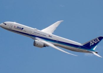 Αεροσκάφος Boeing 787 Dreamliner της ANA Airlines (φωτ.:  el.wikipedia.org/pjz2005)