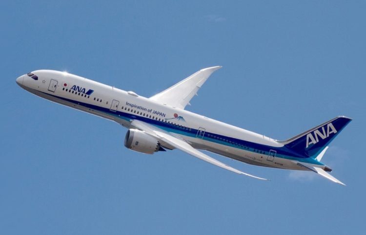 Αεροσκάφος Boeing 787 Dreamliner της ANA Airlines (φωτ.:  el.wikipedia.org/pjz2005)