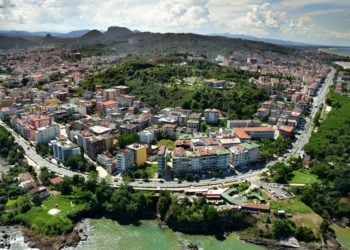 Αεροφωτογραφία της Οινόης (πηγή: Ordu Olay)