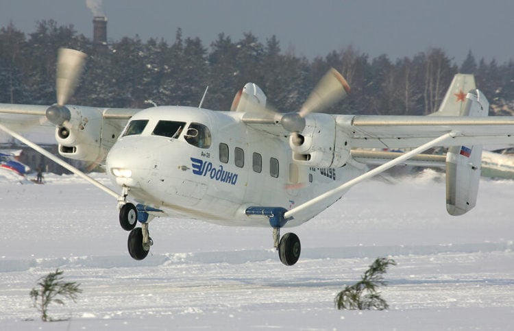 Αεροσκάφος τύπου Antonov An-28, όπως αυτό που χάθηκε (φωτ.: Dmitriy Pichugin)