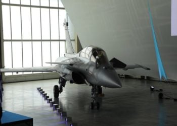 Το πρώτο Rafale που είχε παραλάβει η Ελλάδα (φωτ.: ert.gr)