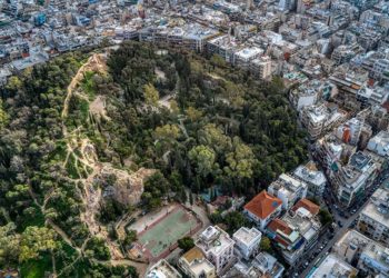 Λόφος Στρέφη, Εξάρχεια (φωτ.: EUROKINISSI / Αντώνης Νικολόπουλος)