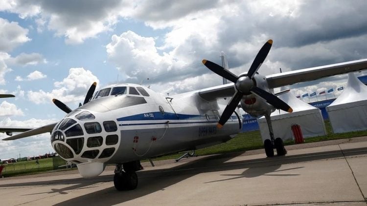 Ρωσικό αεροσκάφος τύπου Antonov AN-30 (πηγή: rte.ie)