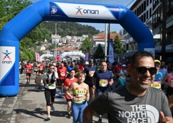 Το Run Greece στην πόλη της Καστοριάς (φωτ.: opap.gr)