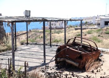 Εικόνα από το Μάτι Αττικής, το 2019, ένα χρόνο μετά τη φονική πυρκαγιά 
(φωτ.: EUROKINISSI/Σωτήρης Δημητρόπουλος)