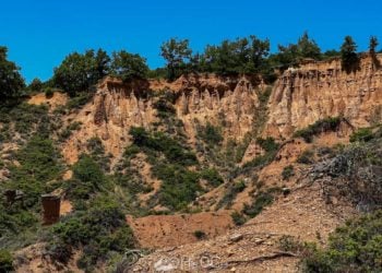 Γεωπάρκο Μπουχάρια (φωτ.: Ελληνικό Κέντρο Παρατήρησης)