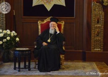 (Φωτ.: Νίκος Παπαχρήστου/ facebook.com/ecumenicalpatriarchate)