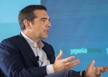 Ομιλία του προέδρου του ΣΥΡΙΖΑ - Προοδευτική Συμμαχία, Αλέξη Τσίπρα στο Συνέδριο που διοργανώνει το ygeiamou.gr με θέμα: "Το Σύστημα Υγείας στη Νέα Εποχή", Τρίτη 7 Ιουνίου 2022. Φωτ.: Βασίλης Ρεμπάπης/Eurokinissi)