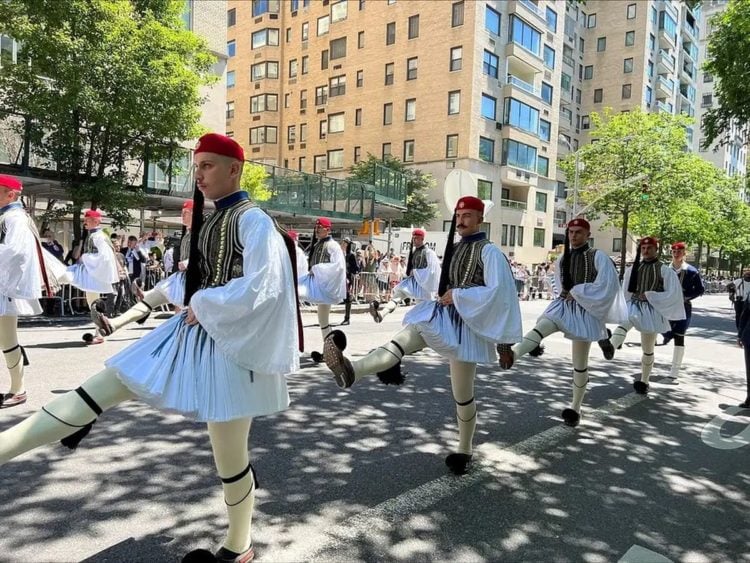 Η μεγάλη παρέλαση του Ελληνισμού στην 5η Λεωφόρο της Νέας Υόρκης, 5 Ιουνίου 2022. (φωτ. αρχείου: «Ε.Κ.»/ Χριστόδουλος Αθανασάτος)