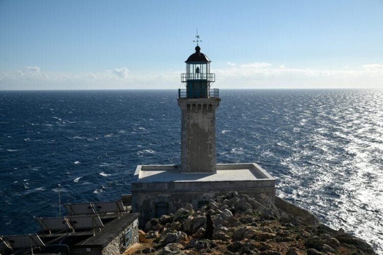 Ο φάρος στο ακρωτήριο Ταίναρο (Φωτ.: Eurokinissi/Μιχάλης Καραγιάννης)