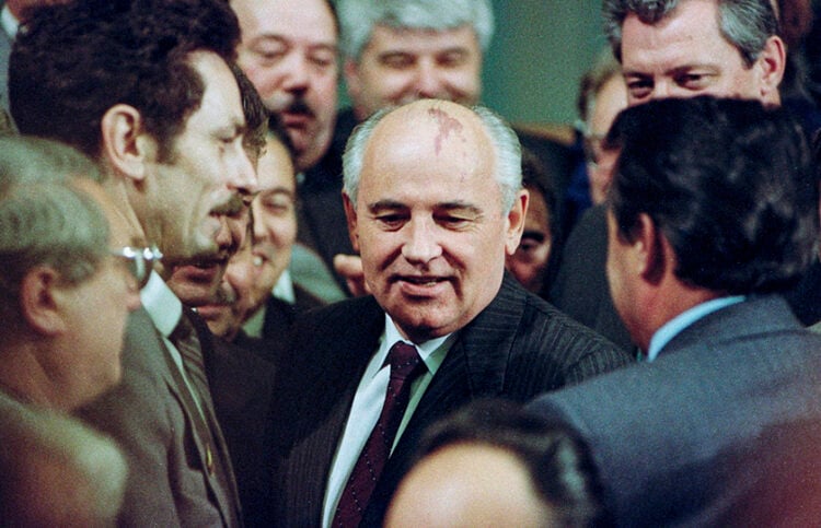 Ο Μιχαήλ Γκορμπατσόφ το 1991 (φωτ.: EPA / Vassili Korneyev)