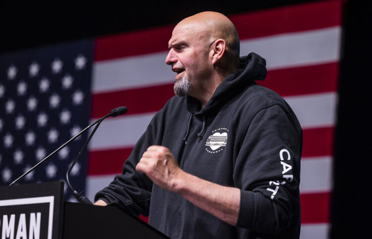 John Fetterman (φωτ.: EPA / Jim Lo Scalzo)