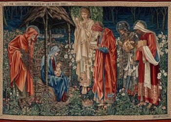 Edward Burne-Jones, «The Adoration of the Magi» (πηγή: Google Cultural Institute / commons.wikimedia.org)