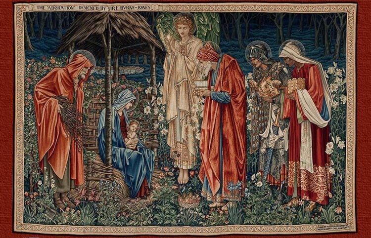 Edward Burne-Jones, «The Adoration of the Magi» (πηγή: Google Cultural Institute / commons.wikimedia.org)