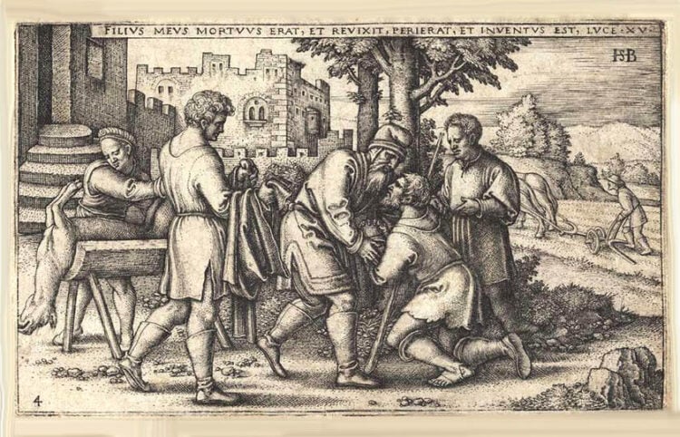 Χαρακτικό του Sebald Beham, περ. 1540 (πηγή: getarchive.net)