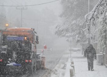 Σύμφωνα με τα επικαιροποιημένα στοιχεία της ΕΜΥ, τα καιρικά φαινόμενα αναμένεται να ενταθούν κατά τη διάρκεια της αποψινής νύχτας (φωτ.: EUROKINISSI/Μιχάλης Καραγιάννης)