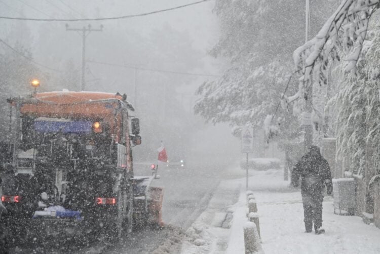 Σύμφωνα με τα επικαιροποιημένα στοιχεία της ΕΜΥ, τα καιρικά φαινόμενα αναμένεται να ενταθούν κατά τη διάρκεια της αποψινής νύχτας (φωτ.: EUROKINISSI/Μιχάλης Καραγιάννης)