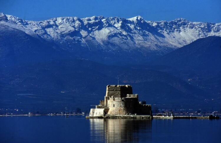 Χιόνια στα ορεινά της Αργολίδας (φωτ.: EUROKINISSI/Βασίλης Παπαδόπουλος)