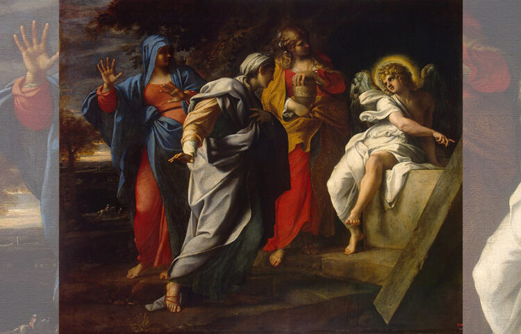 Annibale Carracci, «Holy Women at Christ's Tomb» (πηγή: commons.wikimedia.org)