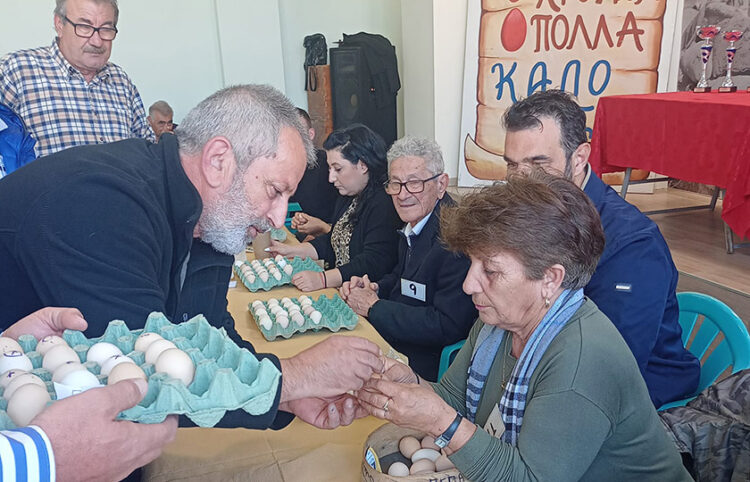 Αυγομαχίες στο Θρυλόριο (φωτ.: Facebook / Δημήτρης Αποστολίδης)