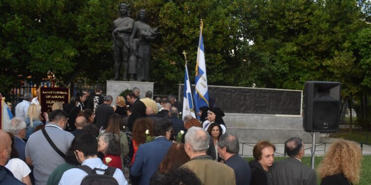 Εκδήλωση στην Καλλιθέα για την επέτειο της Γενοκτονίας των Ποντίων (Φωτ.: facebook.com/karnavosdimitris)