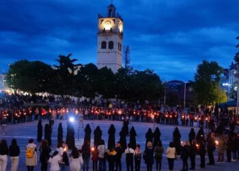 «Χορόδραμα 2023, Αφιέρωμα στη Γενοκτονία των Ελλήνων του Πόντου» (Πηγή φωτ.: kozanimedia.gr)