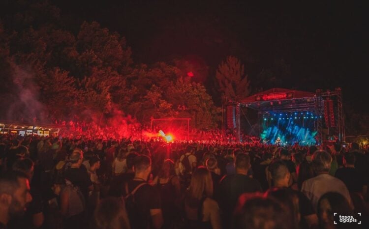 Στιγμιότυπο από παλιότερο φεστιβάλ στα Λουτρά Πόζαρ (φωτ.: facebook/Φεστιβάλ Πόζαρ)