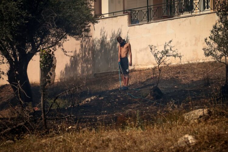 Εικόνα από την περιοχή, την Τρίτη 22 Αυγούστου 2023 (φωτ.: Κώστας Τζούμας/ EUROKINISSI)