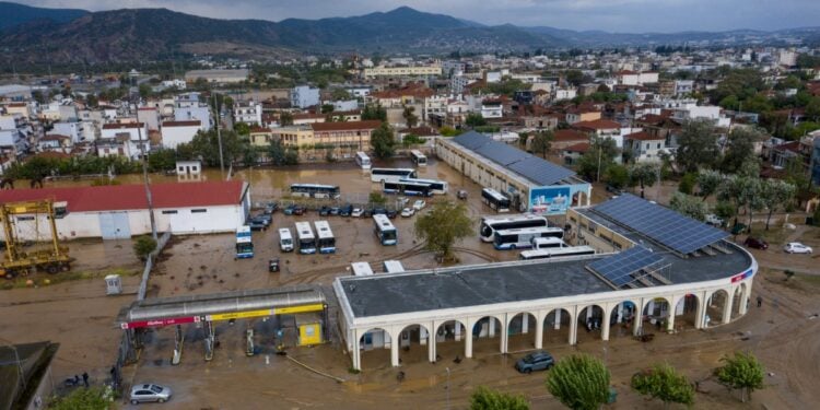 Καταστροφές στο Βόλο από την κακοκαιρία. Τετάρτη 6 Σεπτεμβρίου 2023 (φωτ.: Eurokinissi/Αντώνης Νικολόπουλος)