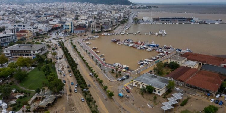 Καταστροφές στο Βόλο από την κακοκαιρία. Τετάρτη 6 Σεπτεμβρίου 2023 (φωτ.: Eurokinissi/Αντώνης Νικολόπουλος)