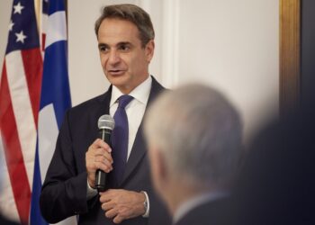 Ο πρωθυπουργός Κυριάκος Μητσοτάκης συμμετέχει στην Εβδομάδα Υψηλού Επιπέδου της 78ης Γενικής Συνέλευσης των Ηνωμένων Εθνών, στη Νέα Υόρκη. Τετάρτη 20 Σεπτεμβρίου 2023 (Γραφείο Τύπου πρωθυπουργού/Δημήτρης Παπαμήτσος)