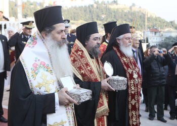 Από το Νέο Ψυχικό και την Κλεισούρα Καστοριάς μεταφέρθηκαν στη Λαμία τα ιερά θησαυρίσματα (φωτ.: Flickr / Ιερά Μητρόπολις Φθιώτιδος)