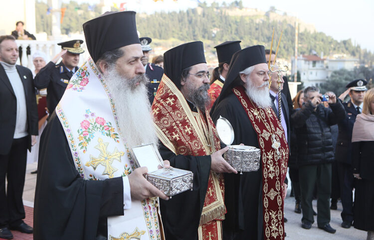 Από το Νέο Ψυχικό και την Κλεισούρα Καστοριάς μεταφέρθηκαν στη Λαμία τα ιερά θησαυρίσματα (φωτ.: Flickr / Ιερά Μητρόπολις Φθιώτιδος)