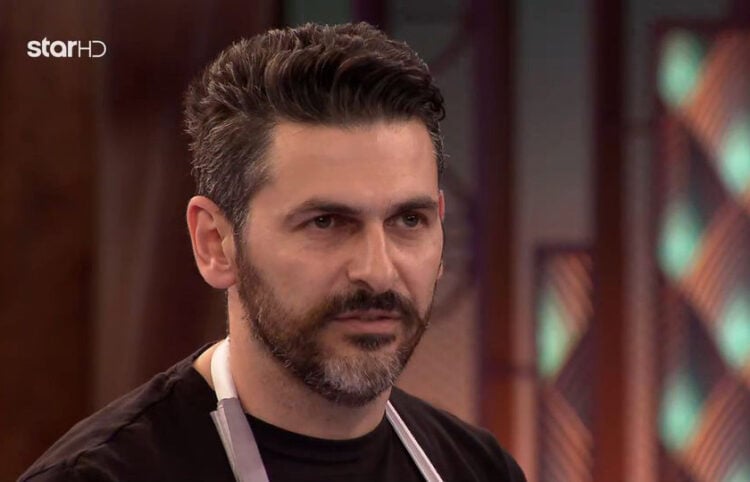 Ο Νίκος Κυψίδης στο πλατό του MasterChef (πηγή: Glomex)