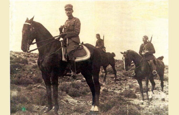 Ο Νικόλαος Πλαστήρας στη Μικρά Ασία το 1922 (φωτ.: commons.wikimedia.org)